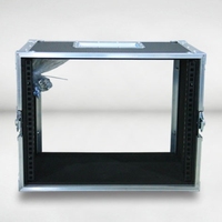 ST 9U personnalisé Monocouche Rack Cabinet Flight Box Amplificateur Road Box Équipement de sonorisation audio