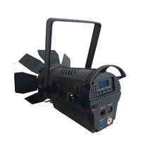 200W Lampu Sorot Kamera Video LED Profesional DMX512 Terbaik dan Terpopuler, Dapat Mengubah Suhu Warna dan Fokus, Peralatan Studio TV