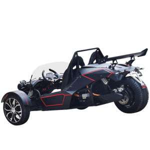 Vehículo Utilitario Todoterreno (UTV) de 3 Ruedas, 72V 80AH 120AH 150AH, Homologado para Circular por la Calle, Estilo Clásico, <span class=keywords><strong>Compra</strong></span> Directa de China, Go Cart Eléctrico para Adultos - Product Image 3