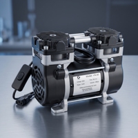 Bestseller Pompe à vide à piston sans huile 220V 130W pour l'extraction d'air dans les processus industriels