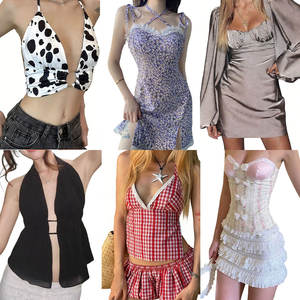 Ropa Casual de Moda, Vestidos, Ropa de Mujer, Ropa Usada, Fardos de Ropa Enviados al Azar - Product Image 3