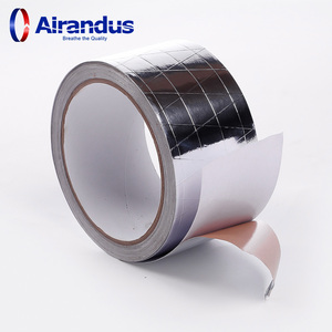 Cinta Adhesiva de Butilo Impermeable <span class=keywords><strong>para</strong></span> HVACR, Rollo Jumbo, Aislamiento <span class=keywords><strong>para</strong></span> Techos y Conductos, Cinta de Aluminio <span class=keywords><strong>para</strong></span> Trabajos de Conductos, Precio Más Bajo - Product Image 4