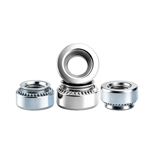Écrou à riveter CLS galvanisé en acier inoxydable 304, écrou à insertion dentelé M2 M2.5 M3 M4 M5 M8 M10 M12, fixation pour tôle - Product Image 3