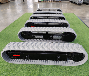 ผลิตในประเทศจีน รางยางสําหรับรถบรรทุกและแชสซีตีนตะขาบของรถขุด - Product Image 3