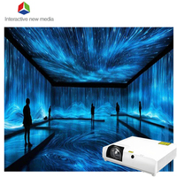 Mapeo de Medios Interactivo, Proyección 3D, Holograma Inmersivo de Realidad Aumentada, Proyectores de 6000lm, Sala de Proyección Metálica Inmersiva de 360°