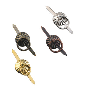 Chinese Style Furniture Handle Ring <b>Drawer</b> Pull Antique Bronze Yellow Red Bronze <b>Silver</b> Carbon Steel Durable - Product Image 5