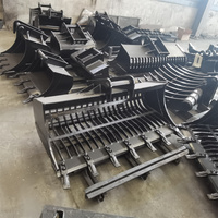 Bucket Excavator Saringan Terintegrasi dengan Rangka Las untuk Konstruksi