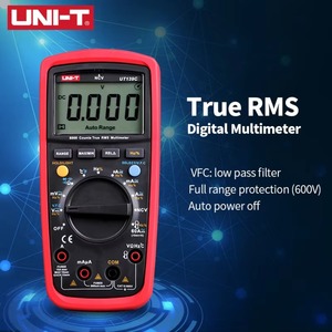 Multimètre numérique Uni-T UT139C, mesure automatique, True RMS, testeur de condensateurs, portatif, 6000 V, mesure de température - Product Image 5
