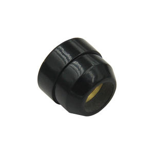 شعلة قطع البلازما SG55 الأكثر مبيعًا، ملحق للحام، كأس واقي سيراميك أسود بأفضل سعر مع أخدود، مصنوع من النحاس - Product Image 1