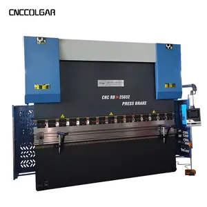 Rem tekan hidrolik CNC biaya rendah 160T/3200 kualitas tinggi dengan pengontrol DA53T