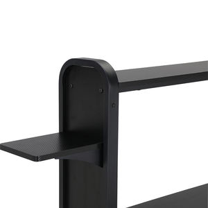 Escritorio de Oficina Ejecutivo Plegable de Alta Calidad para Gamers, Escritorio de Computadora Moderno con Marco de Metal, Ahorra Espacio - Product Image 3