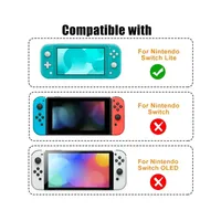 Coque de remplacement en plastique ABS pour console Nintendo Lite, coque avant et arrière, plaque frontale, boîtier