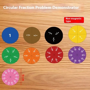 Phần từ vấn đề trình diễn 9cm EVA học tập đĩa tài nguyên cho sơ bộ sự hiểu biết phân số bổ sung giảng dạy - Product Image 4