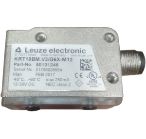 Sensor de Contraste Leuze KRT18BM.V3/G6X-M12 de Alemania - Product Image 3