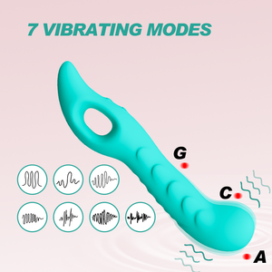 Mini vibromasseur sans fil rechargeable, charge magnétique, 7 modes, étanche, silicone non lubrifié, ultra-silencieux, faible bruit, <span class=keywords><strong>pour</strong></span> <span class=keywords><strong>femme</strong></span> - Product Image 2