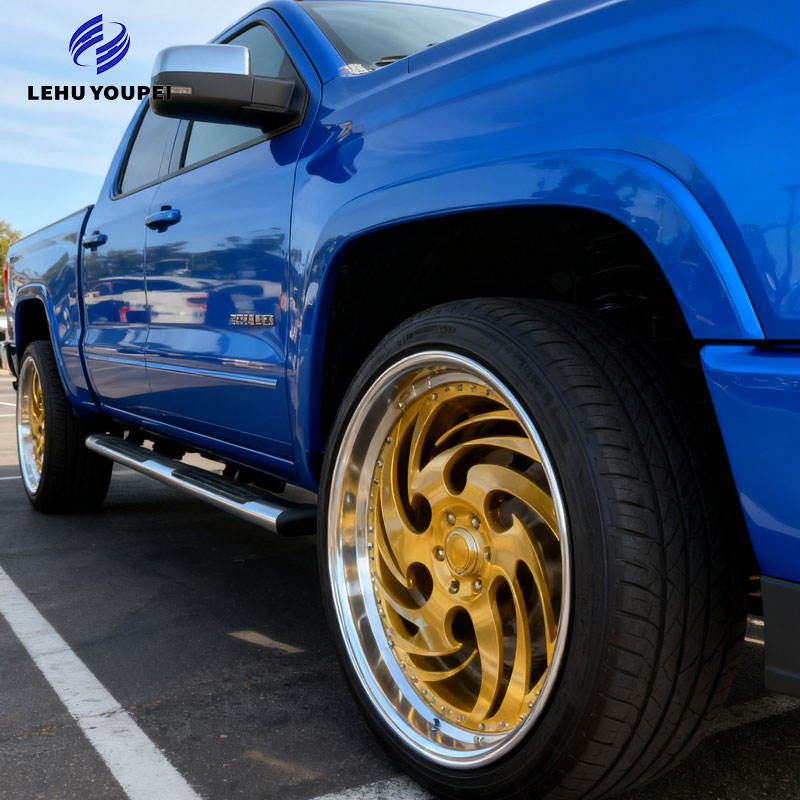 24 Inch Blade Rims Forged Wheels 18-24 Inch Luxury Alloy Rims Multi Spoke Forged Gold ...