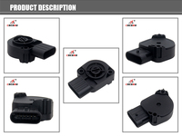 Nouveau capteur de Position d'accélérateur TPS pour Scania Dodge Ram Cummins 1805197 1601581 134118A012097 53031575