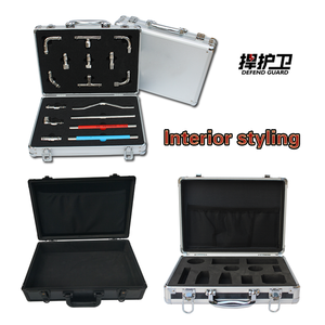Outdoor Case Wisent Aluminum Hard Carrying Tool Case <strong>Briefcase</strong> with Customized Foam Inside <strong>Box</strong> for <strong>Storage</strong> - Product Image 4