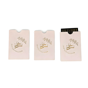 Tùy chỉnh in ấn tiêu chuẩn khách sạn thẻ chìa khóa thẻ phong bì/tay áo/chủ sở hữu từ chủ thẻ - Product Image 6