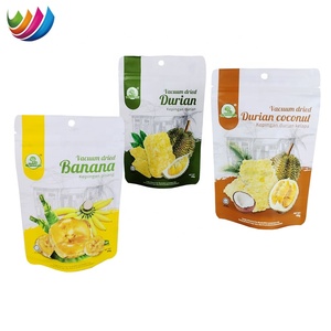 Emballage de chips de plantain personnalisées sac d'aliments séchés à fermeture éclair anti-soleil chips de banane pochette debout - Product Image 2