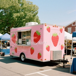 Camión de Helados Totalmente Equipado 2025 con Cocina Completa, Remolque de Panadería, Carrito de Comida Móvil para la Calle - Product Image 6