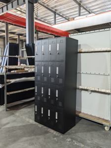 Armario Metálico Personalizado <span class=keywords><strong>de</strong></span> 16 Puertas para Dormitorio, Casillero Metálico <span class=keywords><strong>de</strong></span> Hierro para Personal, Armario Metálico Multiusos para Vestuario, <span class=keywords><strong>Oficina</strong></span>, Gimnasio - Product Image 2