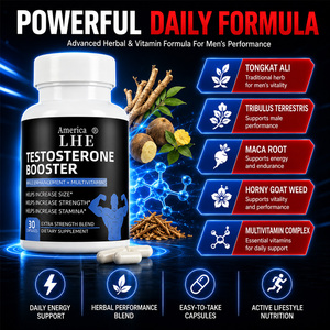 Suplemento Nutracéutico para Hombres, Multivitaminas para Aumentar la Energía y la Fuerza en Hombres, 30 Cápsulas - Product Image 3