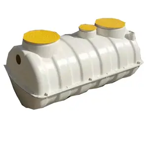 Sewage water treatment plant Fiberglass Bio Septic Tank FRP GRP Mini Small Household Septic Tank Price