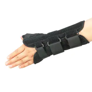 Orthopedische Polsbrace En Duim Spalk Pols Ondersteuning Spalk Verstelbare Nacht Pols Riem Handondersteuning Voor Artritis