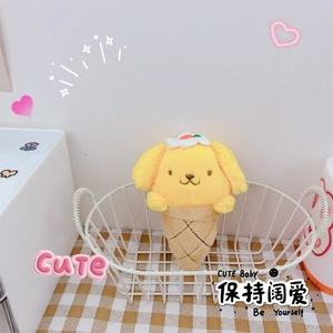 Lindo llavero colgante <span class=keywords><strong>de</strong></span> peluche súper suave <span class=keywords><strong>de</strong></span> animales marinos, con bordado <span class=keywords><strong>de</strong></span> cono y malla, para alivio del estrés, para Ugly Fish y para helados - Product Image 2