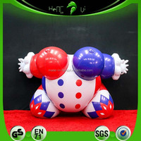 Costume de clown gonflable personnalisé en PVC brillant, costume gonflable Hongyi en tissu, costume gonflable Myrtille