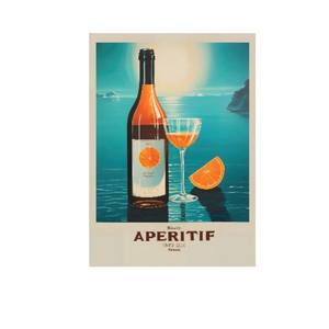 Pintura Decorativa Retangular em Metal com Impressão UV e Letras, Temas de Moda e Esportes para Decoração de Natal, Aniversário e Casa - Product Image 1