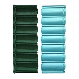 Tejas de Acero con Recubrimiento de Piedra de Colores para Construcción Internacional, Tejas Cerámicas Arcoíris - Product Image 1