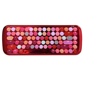 84 <b>Keys</b> Mini Color Cute Mechanical Keyboard Custom Red Switch Triple Mode Backlit Mechanical Keyboard - Product Image 1