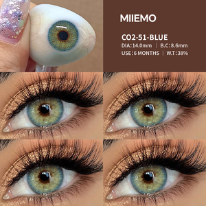 MIIEMO 2025 <span class=keywords><strong>Lentille</strong></span> colorée cosmétique <span class=keywords><strong>Lentille</strong></span> <span class=keywords><strong>de</strong></span> conception <span class=keywords><strong>de</strong></span> cercle pour les yeux <span class=keywords><strong>Lentille</strong></span> <span class=keywords><strong>de</strong></span> contact - Product Image 2