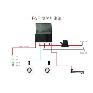 Водонепроницаемый жгут проводов для автомобильных фар дальнего света - Product Image 5