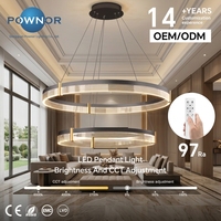 Lustre annulaire moderne pour salle à manger, bar de luxe, petit luminaire LED simple pour chambre et salon, décoration d'intérieur haut de gamme