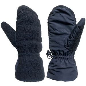 Gants thermiques en <span class=keywords><strong>polaire</strong></span> pour l'hiver, doublure épaisse, pour le ski, la course à pied, le cyclisme, unisexes, mitaines personnalisées pour hommes et femmes - Product Image 1