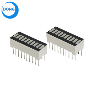 10 Lưới kỹ thuật số phân đoạn dẫn ánh sáng dẫn thanh đồ thị 10 phân đoạn hiển thị 2510sr/g Đỏ/Chartreuse/xanh/viridis - Product Image 1