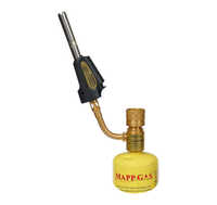 UWELD Torche manuelle à gaz propane Mapp réglable à flamme tourbillonnante Gaz Mapp propane air carburant CVC soudage Turbo