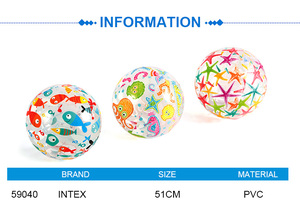 <span class=keywords><strong>INTEX</strong></span> 59040 Offre Spéciale ballons de plage gonflables pour enfants adultes en plein air eau jouant balle d'eau gonflable arroseur ballon de plage - Product Image 3