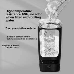 Vaso Mezclador Automático, Libre de BPA, Ecológico, Recargable <span class=keywords><strong>por</strong></span> <span class=keywords><strong>USB</strong></span>, Botella Mezcladora de Proteínas con Logotipo Personalizado para Deportes al Aire Libre - Product Image 3