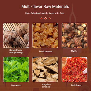 Patch de l'os du tigre thaïlandais Sept Trésors Grande Muraille Plâtre chinois Modèle BCJB-017 10x10cm Soulage les muscles du cou, des épaules, de la taille et des jambes - Product Image 5