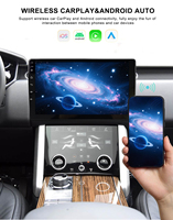 Moniteur de voiture Android 9 pouces 10 pouces avec CarPlay et Android Auto BT WIFI Rétroviseur YOUTUBE