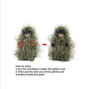 ของเล่นโมเดล WW2ชุดทหารชุด<span class=keywords><strong>ทหาร</strong></span>ชุดทหารชุด<span class=keywords><strong>ทหาร</strong></span>ชุดทหารชุดพรางตัว - Product Image 6