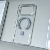 Coque de téléphone antichoc magnétique effet seconde peau pour iPhone 18 Pro Max 17 Air 16 15 Plus 14 13 12 11 – Prise en main confortable, ajustement fin