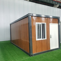 Maison de conteneur modulaire standard de portabilité à assemblage rapide pour une utilisation flexible pour les ateliers et les plantes avec porche