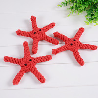 Jouet à mâcher durable en forme d'animal pour chien, accessoires pour animaux de compagnie, jouet de nettoyage des dents en corde de coton pour chiot, vente en gros
