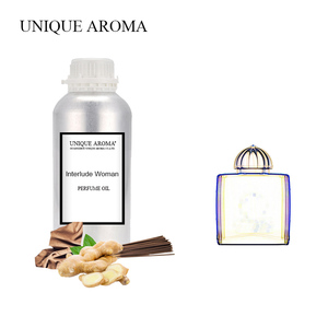 UNIQUE AROMA Interlude Huile de parfum pour femme Vente en gros Parfum floral chypré sans eau Parfum pur Huile essentielle pour la fabrication de parfums - Product Image 1