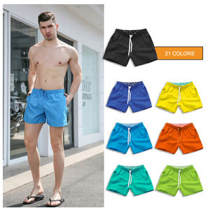 Pantalones cortos de playa para hombre, traje de baño con estampado de logotipo personalizado multicolor, informal, para Surf, verano, venta al por mayor - Product Image 2